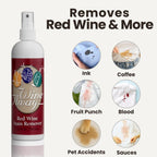 Buy now Wine Away Red Wine Stain Remover - Perfect Fabric Upholstery and Carpet Cleaner Spray Solution - Removes Wine Spots - Spray and Wash Laundry to Vanish Stain - Wine Out - 12 Ounce, 2 Pack at indiglob india