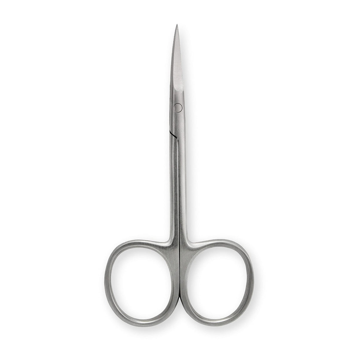 Amazon Basics Beauty Scissors, Stainless Steel, Curved Precision Cutting, Multipurpose Grooming Tool, Easy to Use, Silver