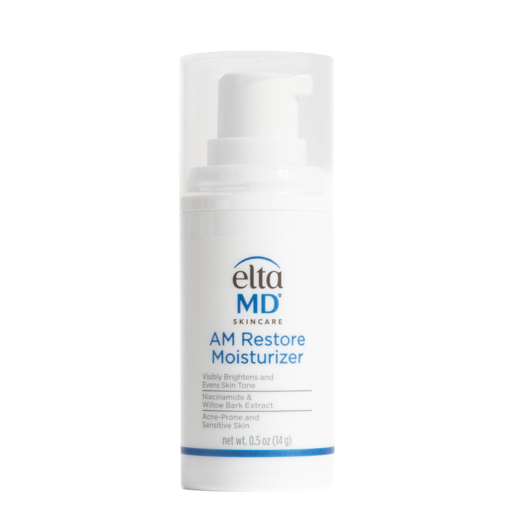 EltaMD AM Restore Daily Lightweight Facial Moisturizer | Smoothes, Hydrates, Brightens, and Tones, Made with Hyaluronic Acid and Niacinamide, For Acne-Prone and Sensitive Skin