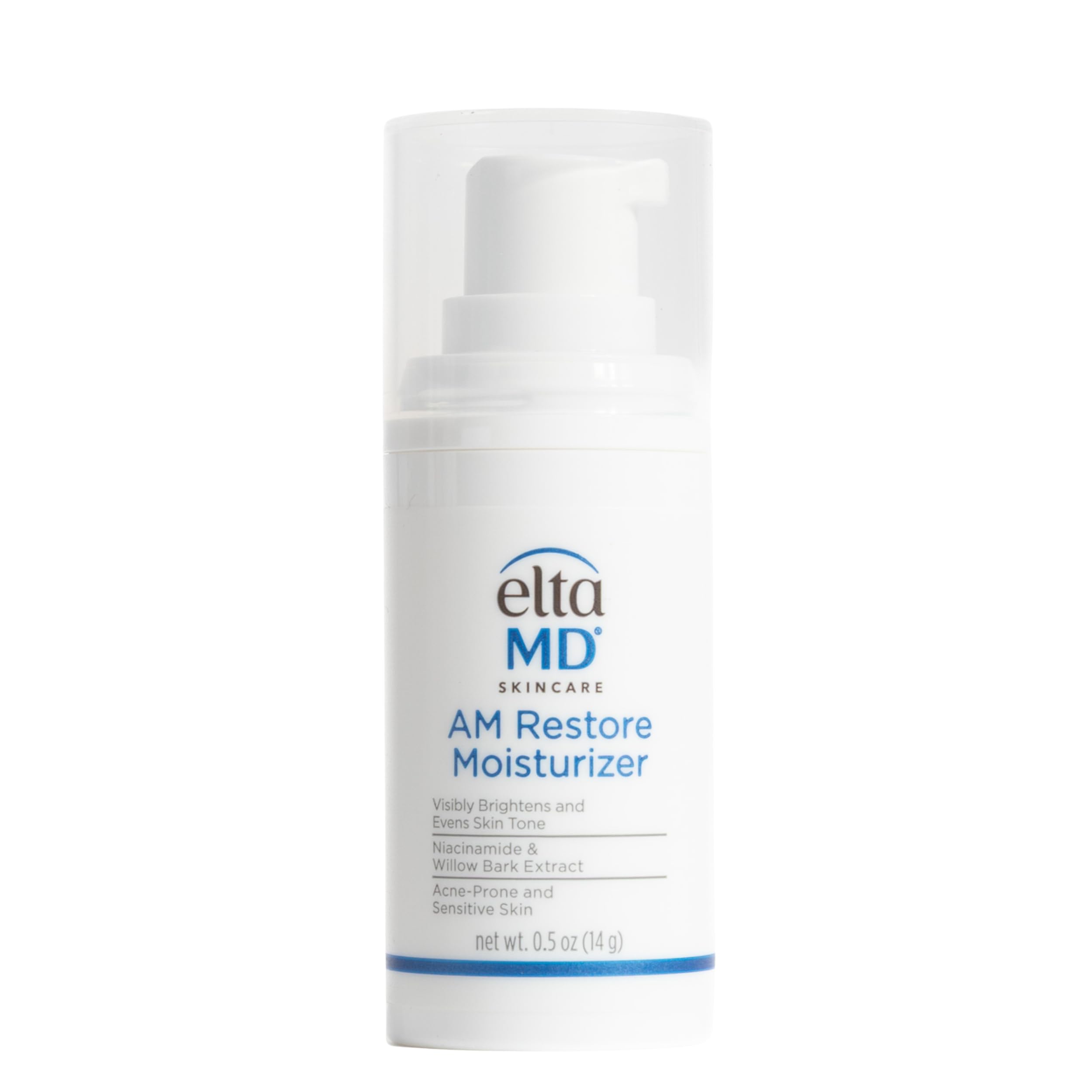EltaMD AM Restore Daily Lightweight Facial Moisturizer | Smoothes, Hydrates, Brightens, and Tones, Made with Hyaluronic Acid and Niacinamide, For Acne-Prone and Sensitive Skin