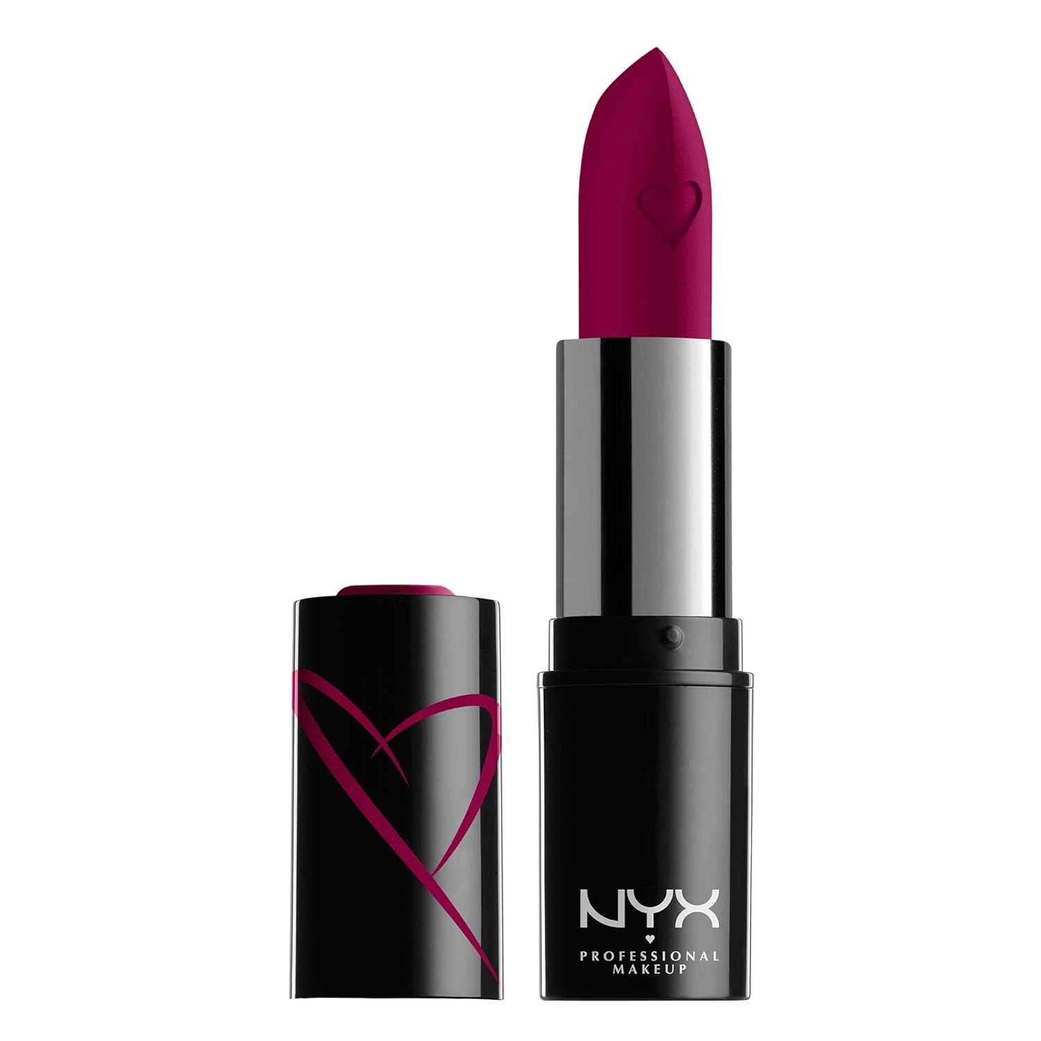 Buy now NYX PROFESSIONAL MAKEUP Shout Loud Satin Lipstick, Infused With Shea Butter - Hot In Here (Burnt Red) 0.12 Ounce (Pack of 1) Dirty Talk at indiglob india