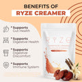 RYZE n Shine Bundle, Mushroom Coffee & Probiotic Creamer, 30 Servings | Medium Roast, 6 Organic Adaptogenic Mushrooms like Lion's Mane, Turkey Tail & Cordyceps, Supports Energy, Focus & Gut Health