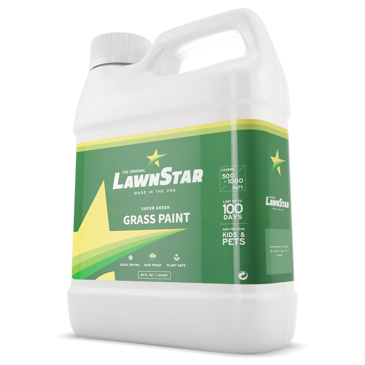 Grass Paint for Lawn, Ideal for Dormant, Patchy or Faded Gardens, 32oz