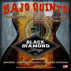 Buy now Black Diamond Strings® N257B Bajo Quinto Nickel (Ball) .024| .034| .046| .056 030 | .074 .034 at indiglob india