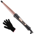 1/2 Inch to 1 Inch Tapered Curling Wand for Short, Medium & Long Hair
