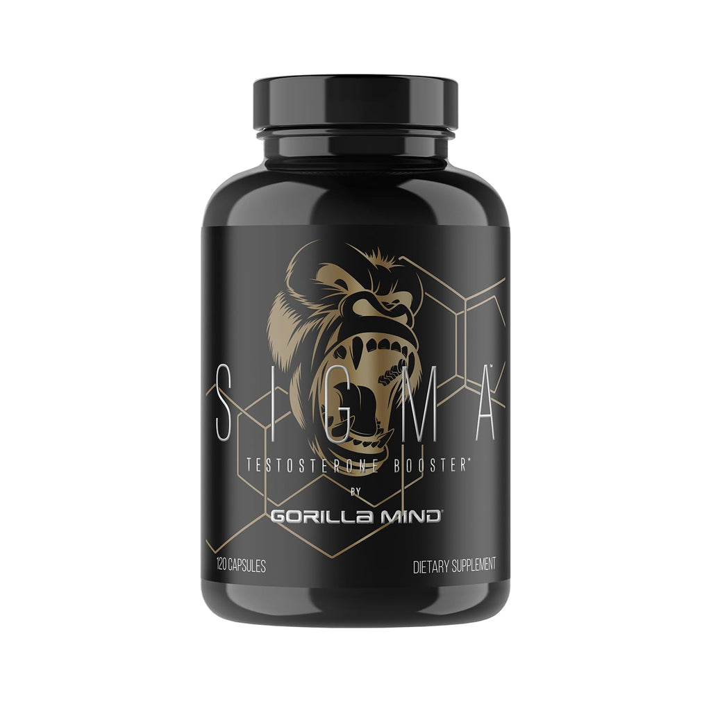 Gorilla Mind Sigma Testosterone Booster (120 Capsules)