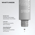 Paula's Choice 6% Mandelic + 2% Lactic Acid Liquid Exfoliant | Gentle AHA Exfoliation for Discoloration, Bumpy Texture & Radiance, for Sensitive Skin, Fragrance-Free