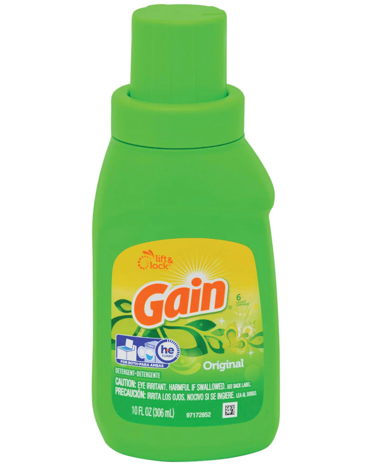 Gain Liquid Detergent, Original Scent, 10 Ounce