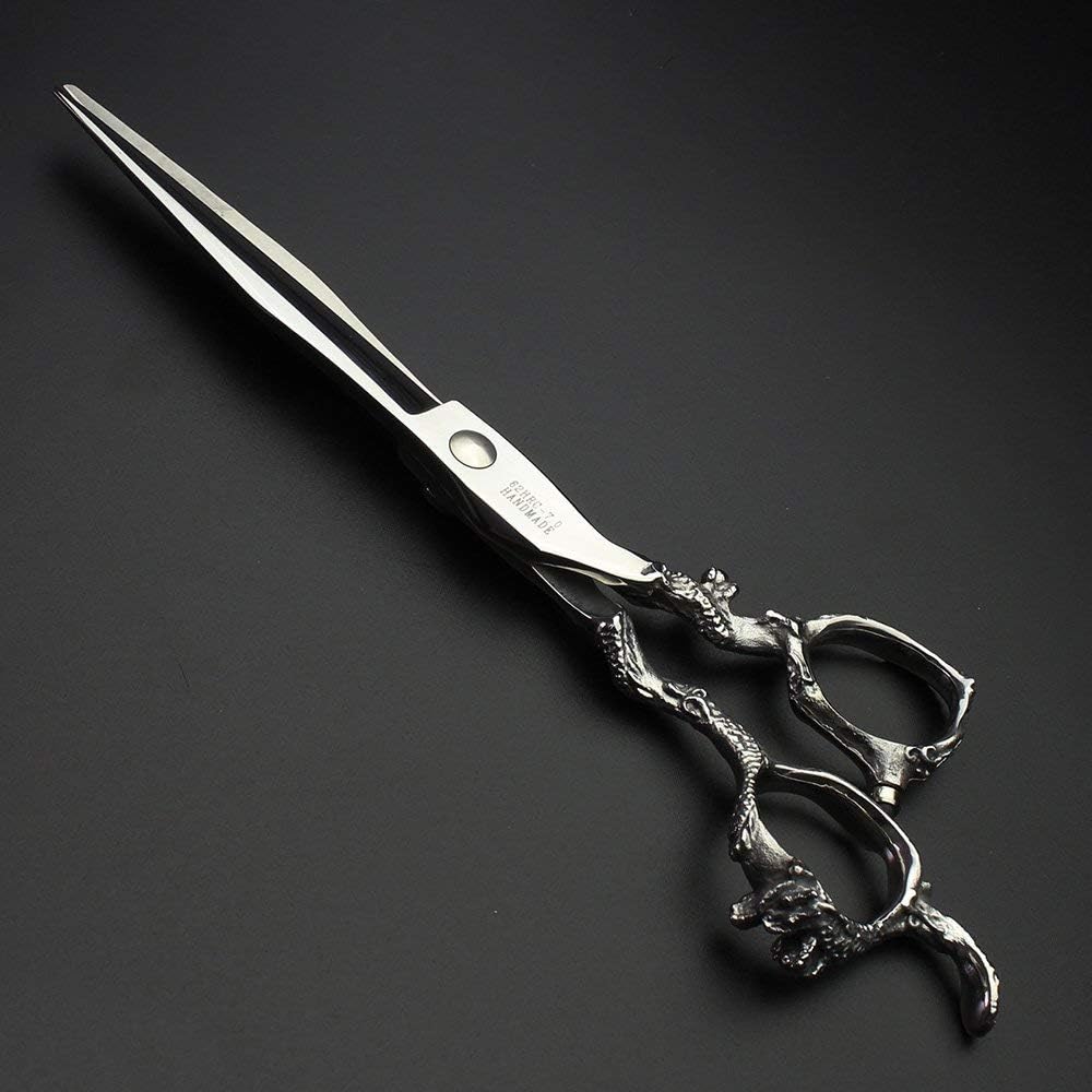 Buy now 7" 7.5" 8"9" Professional Hairdressing Scissors Barber Salon Hair Cutting Dragon Shears (Large). (7 inchâ€”A) at indiglob india