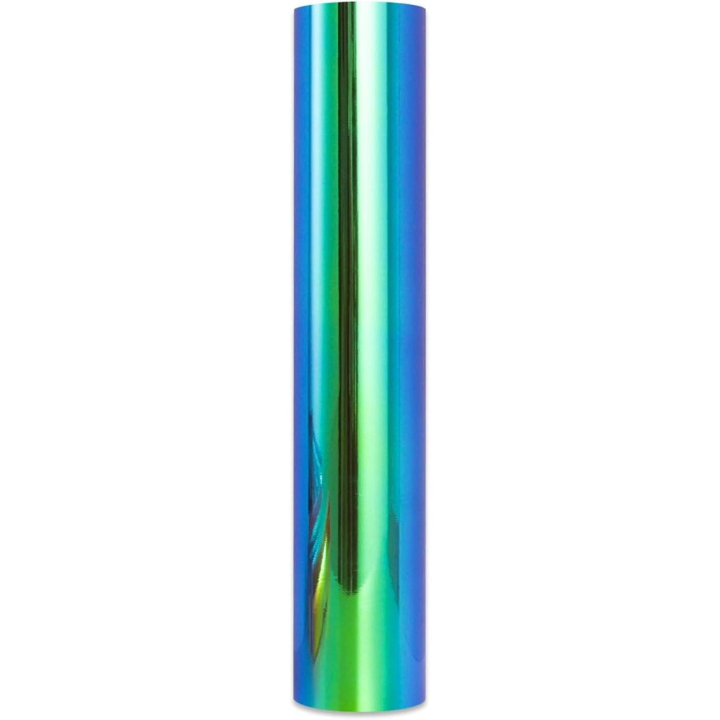 Buy now Holographic Lake Blue Adhesive Vinyl roll Permanent Craft Vinyl for Signs Letters 12" x6ft Compatible with All Cutting Machines at indiglob india