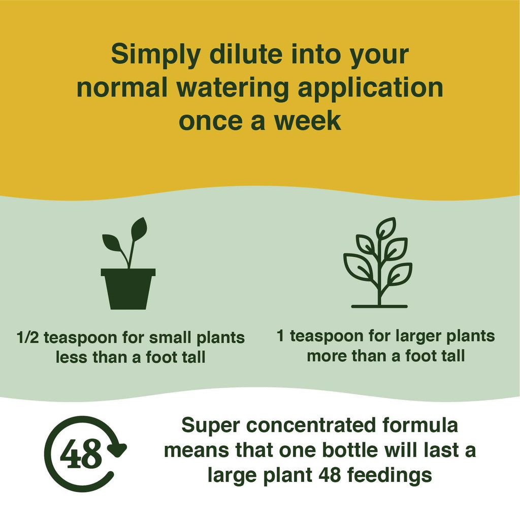 Farmer's Secret Desert Rose Liquid Plant Food Fertilizer (8oz) - Super Concentrated - Promote Flowering and Trunk Growth - 3:11:8 Ratio