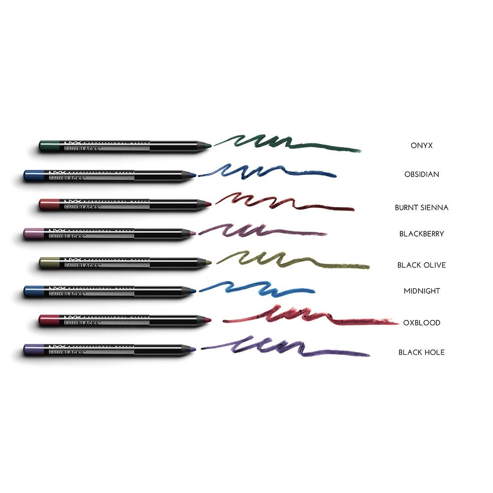 Buy now NYX PROFESSIONAL MAKEUP Faux Blacks Eyeliner Pencil - Black Hole (Dark Purple) at indiglob india