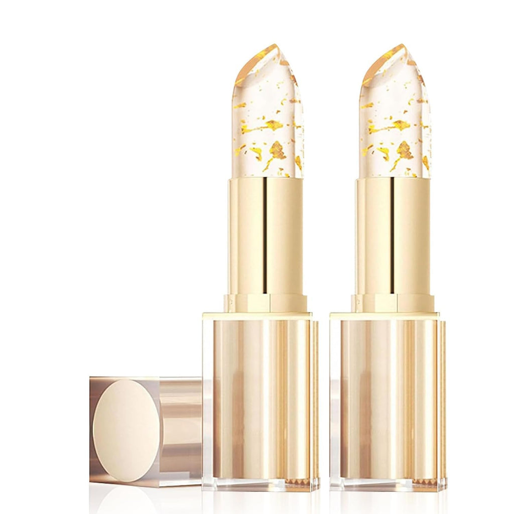 Kivora Color Changing Lipstick for Older Women, pH Adjusting Clear Lip Gloss, Transfer-Proof, Long-Lasting Hydration, 8+ Hours, 2 Pieces