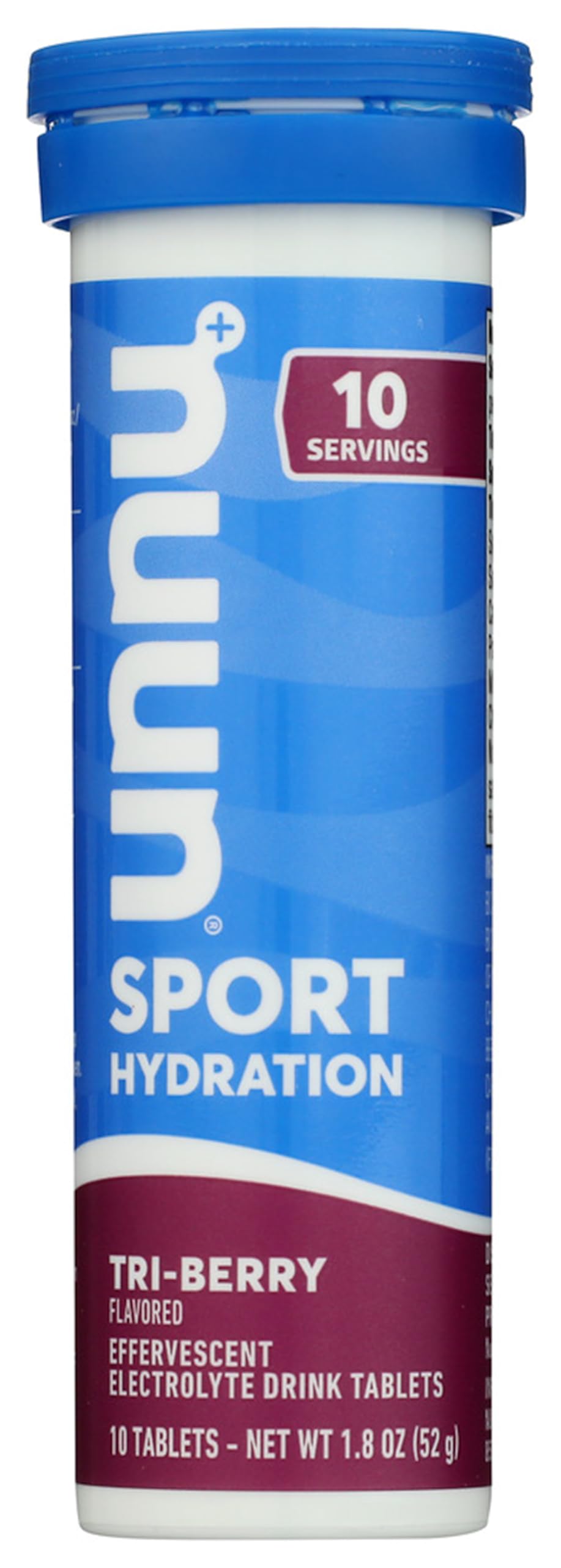 Nuun Sport Hydration Tri-berry, 10 Drink Tablets