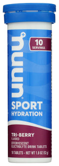 Nuun Sport Hydration Tri-berry, 10 Drink Tablets