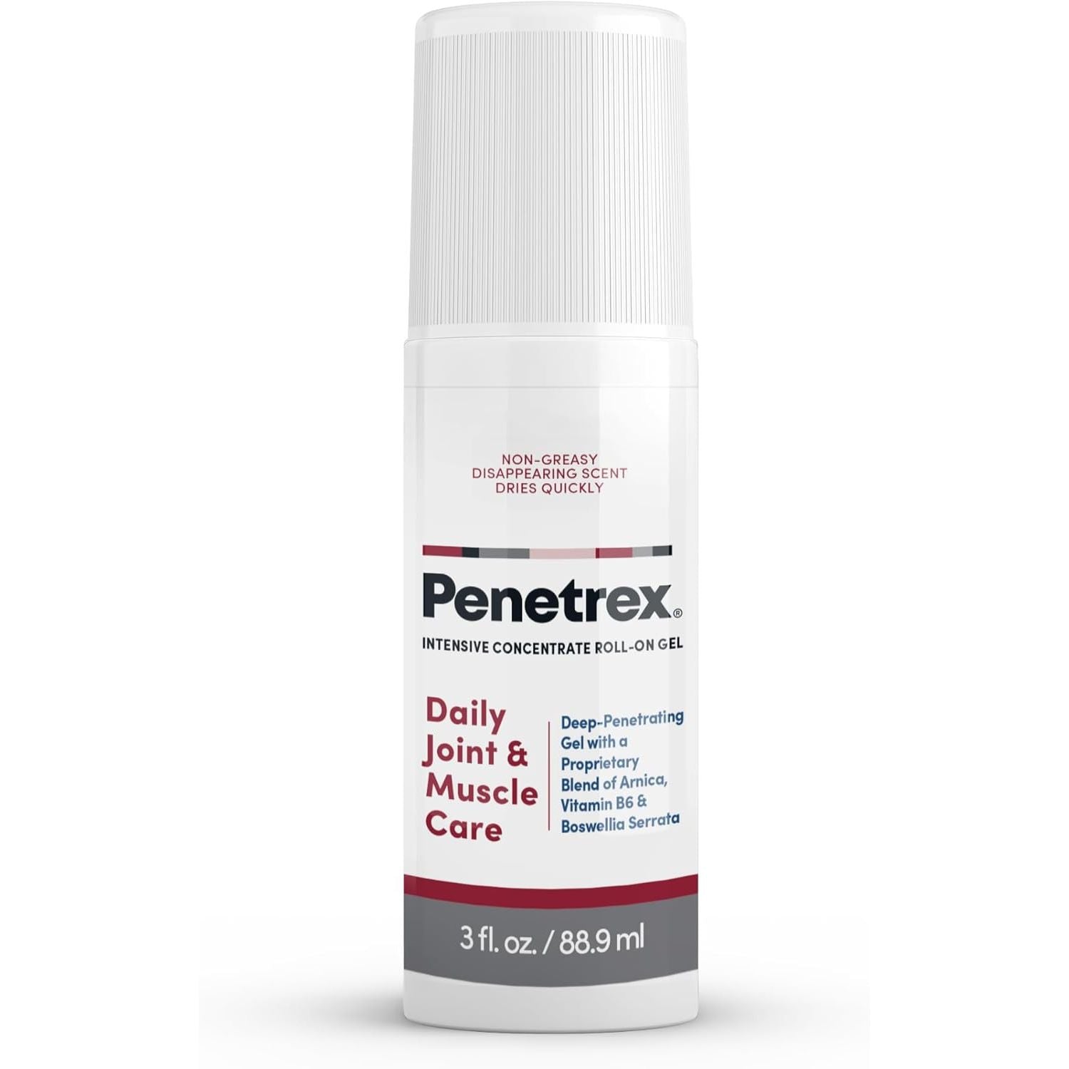 Buy now Penetrex Joint & Muscle Therapy - Soothing Muscle Rub for Back, Neck, Hands, Feet - Premium Whole Body Rub with Arnica, Vitamin B6 MSM & Boswellia - Non-Greasy 2oz Cream 3 Ounce (Pack of 1) at indiglob india