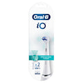 Buy now Oral-B iO Specialised Clean Electric Toothbrush Head, Precisely Angled Tufts for Deeper Plaque Removal for Hard to Reach Areas, Pack of 2, White at indiglob india