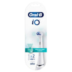 Buy now Oral-B iO Specialised Clean Electric Toothbrush Head, Precisely Angled Tufts for Deeper Plaque Removal for Hard to Reach Areas, Pack of 2, White at indiglob india