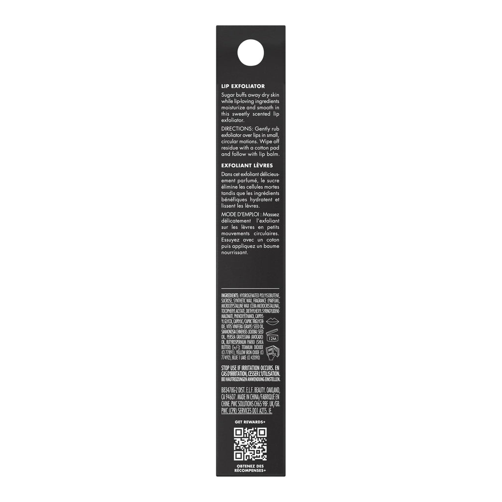 Buy now e.l.f. Lip Exfoliator, Moisturizing Scented Lip Scrub For Exfoliating & Smoothing Lips, Infused With Jojoba Oil, Vegan & Cruelty-free, Cotton Candy at indiglob india