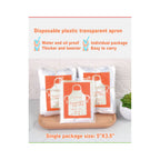 Disposable Aprons (50 Count), Plastic apron for Painting Party, Cooking, Housework, Picnic etc.