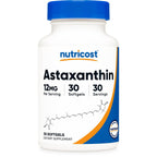 Nutricost Astaxanthin 12mg, Non-GMO and Gluten Free, 120 Softgels (4 Month Supply) (Pack of 2)