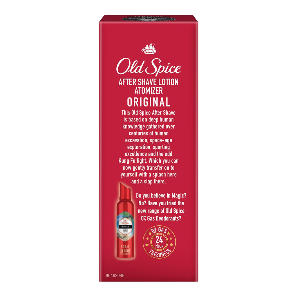 Old Spice After Shave Lotion Atomizer Original - 150 ml