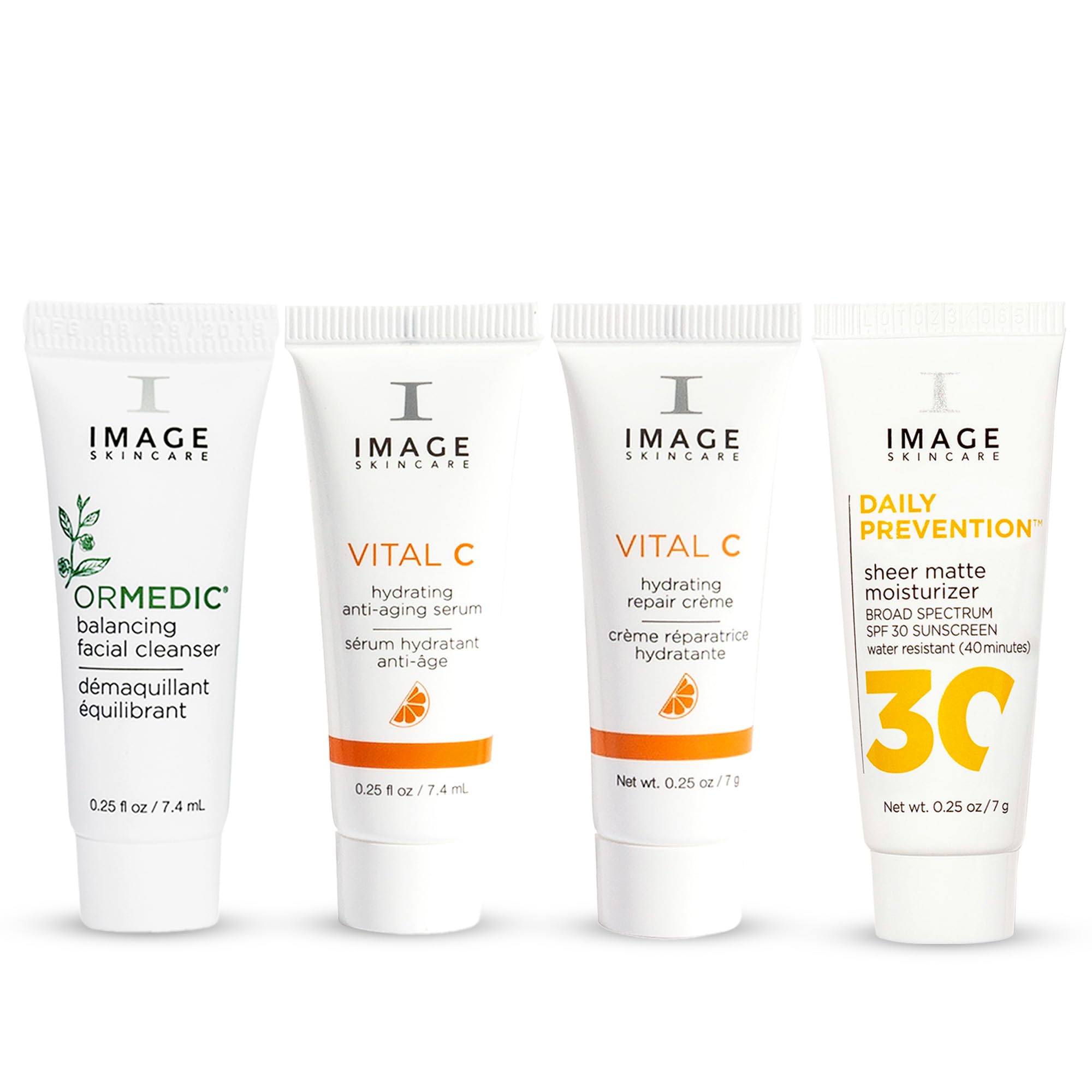 Buy now IMAGE Skincare, Five Star Favorites Introductory Skin Care 4 Step Regimen Set for Brighter, Healthier Looking Skin, Travel Size at indiglob india