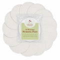 TL Care Nursing Pads Made with Organic Cotton - Soft, Breathable, Absorbent & Washable, Natural Color, 12 Count