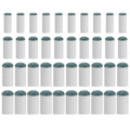 40Pcs Slip On Pool Cue Tips Replacement Kit, 4 Sizes Upgrade Pool Stick Tips for Snooker and Pool Cues, No Glue, Fast-Fix Solution for Stick Tip Replacement (9mm/10mm/12mm/13mm, 10pcs Each)