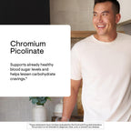 THORNE Chromium Picolinate, 500 mcg Highly Absorbable Chromium, 60 Capsules | Supports Healthy Metabolism, Weight Management & Lean Body Mass, Helps Lessen Carbohydrate Cravings*, NSF Contents Certified