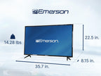 Buy now Emerson ETD-4050 40" Class LED HDTV with Built-in DVD Player, 1080p Full HD, HDMI/USB Inputs, Digital Tuner, Slim Design, Wall Mountable, Energy Efficient, and Parental Control Features at indiglob india