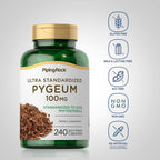 Piping Rock Pygeum | 100mg | 240 Capsules | Supplement for Men & Women