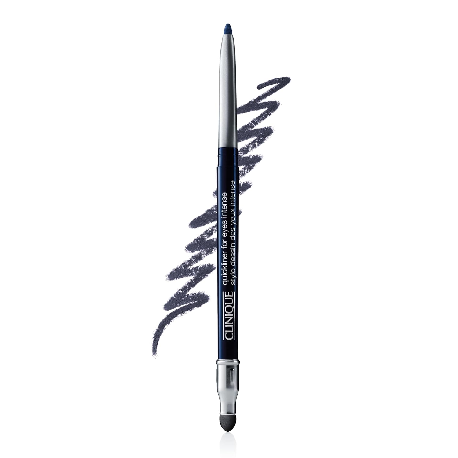Buy now Clinique Quickliner For Eyes Intense Eyeliner Pencil | Water Resistant, Smudge Resistant + Safe For Sensitive Eyes | 10 Shades AD Intense Midnight at indiglob india