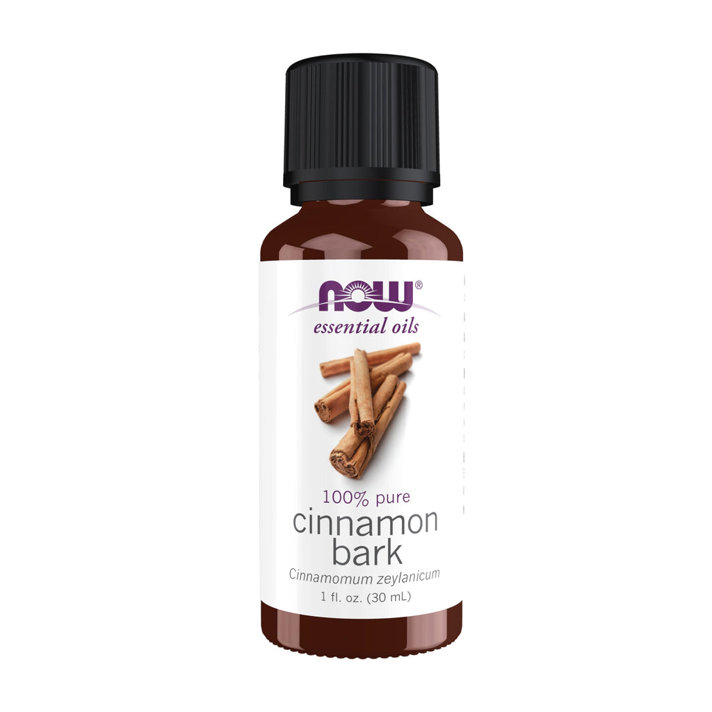 Buy now NOW Essential Oils, Cinnamon Bark Oil, Warming Aromatherapy Scent, Steam Distilled, 100% Pure, Vegan, Child Resistant Cap, 1-Ounce at indiglob india