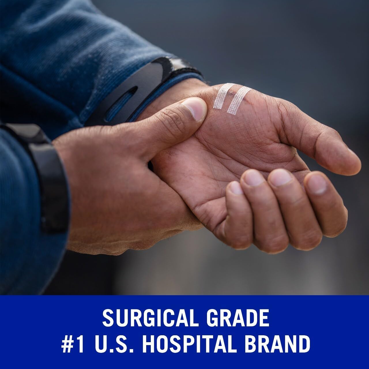 Buy now Nexcare Steri-Strip Wound Closure, Breathable Strips Hold Small Wounds Firmly Closed, Great After Sutures or Staples - 30 Wound Closures at indiglob india