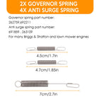 36 Pack Throttle Return Springs for Honda Briggs Engine
