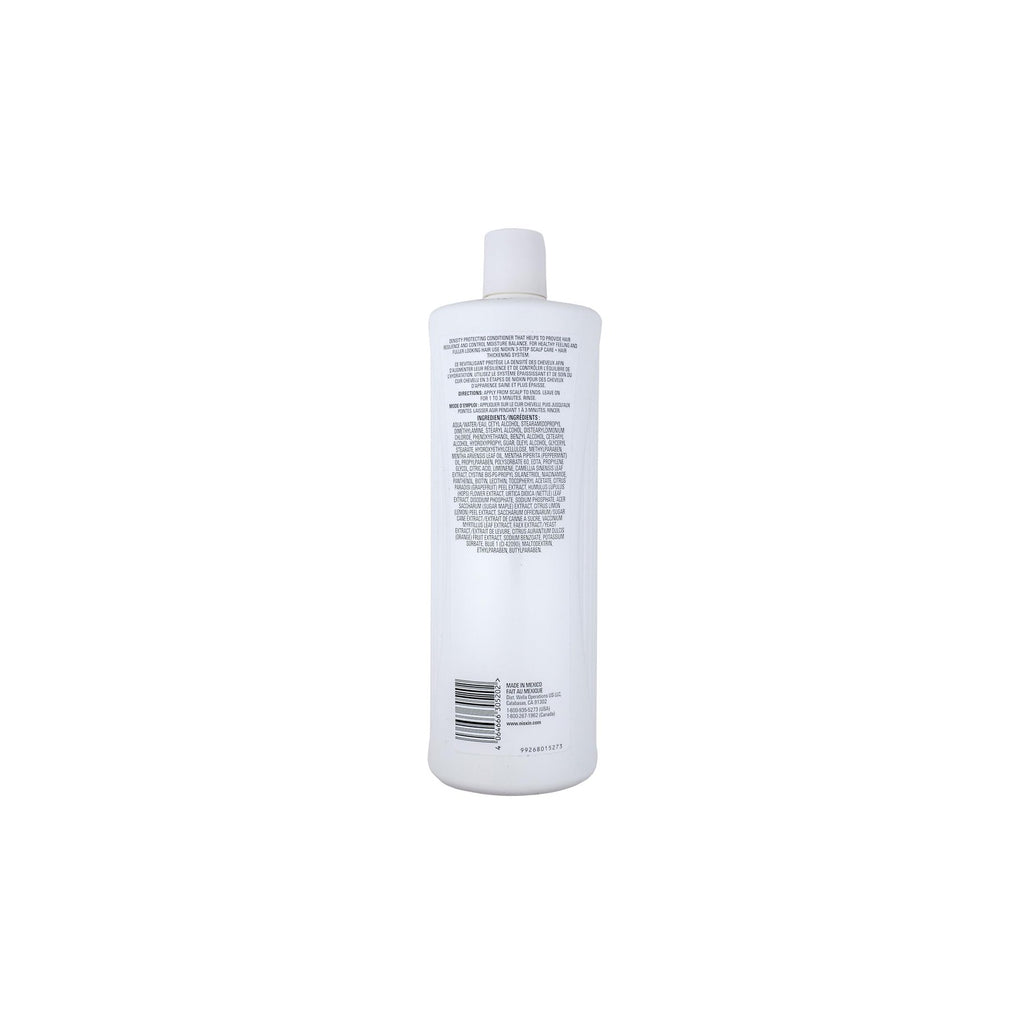 NIOXIN System 2 Scalp Care | Conditioner | Hair Thickening For Natural Hair | Scalp Health | For Natural Hair with Progressed Thinning | Boost Hair Density with Niacinamide & Biotin | Refreshed Scalp