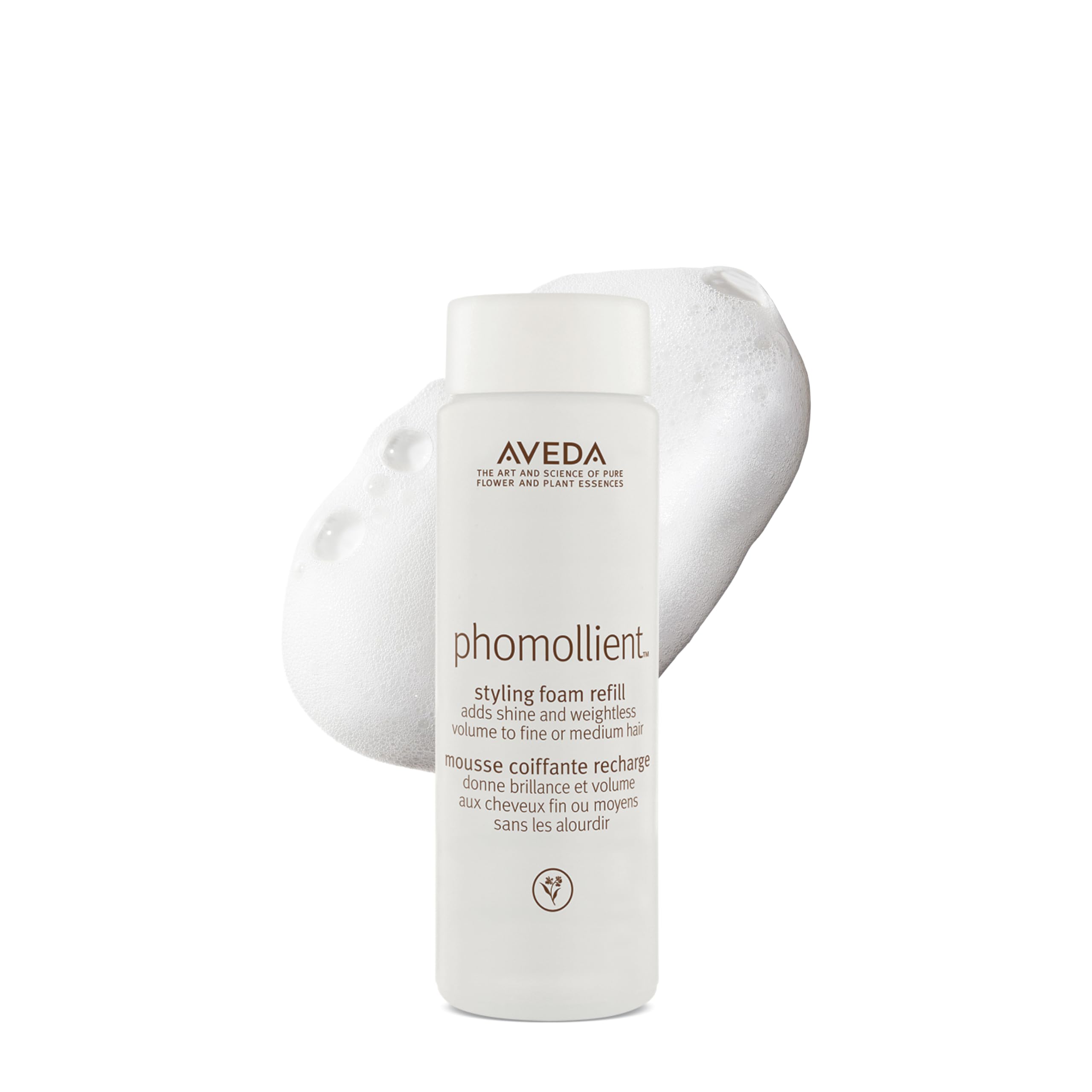 Aveda Phomollient Styling Foam Hair Mousse | Weightless Volumizing Mousse for Fine to Medium Hair