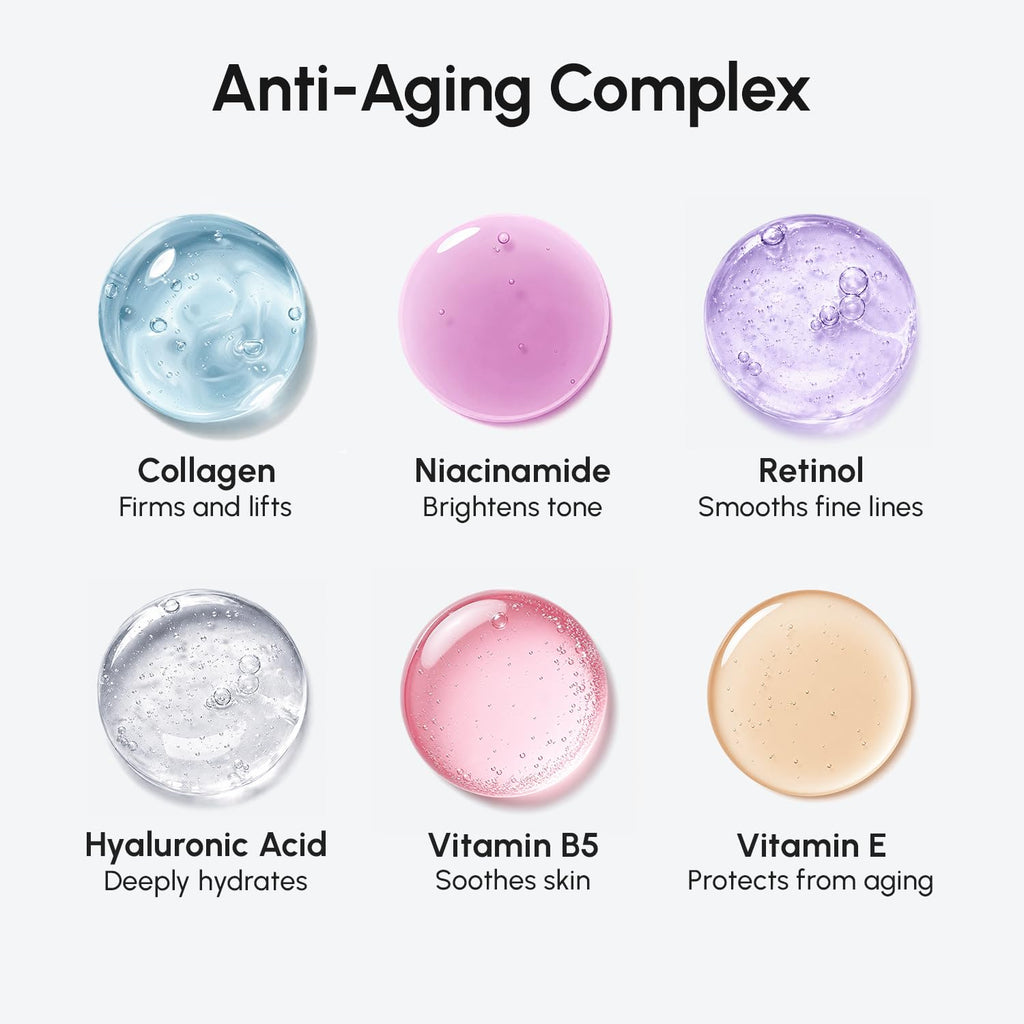 MAREE Face Moisturizer Retinol Cream for Face – Daily Wrinkle Cream for Women – Anti-Aging Face Cream – Facial Moisturizer with Collagen – Crema Hidratante Para la Cara for Skin Tightening