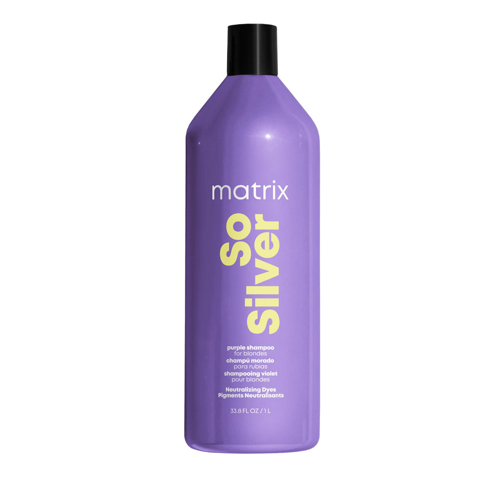 Matrix So Silver Purple Shampoo – For Blonde & Grey Hair