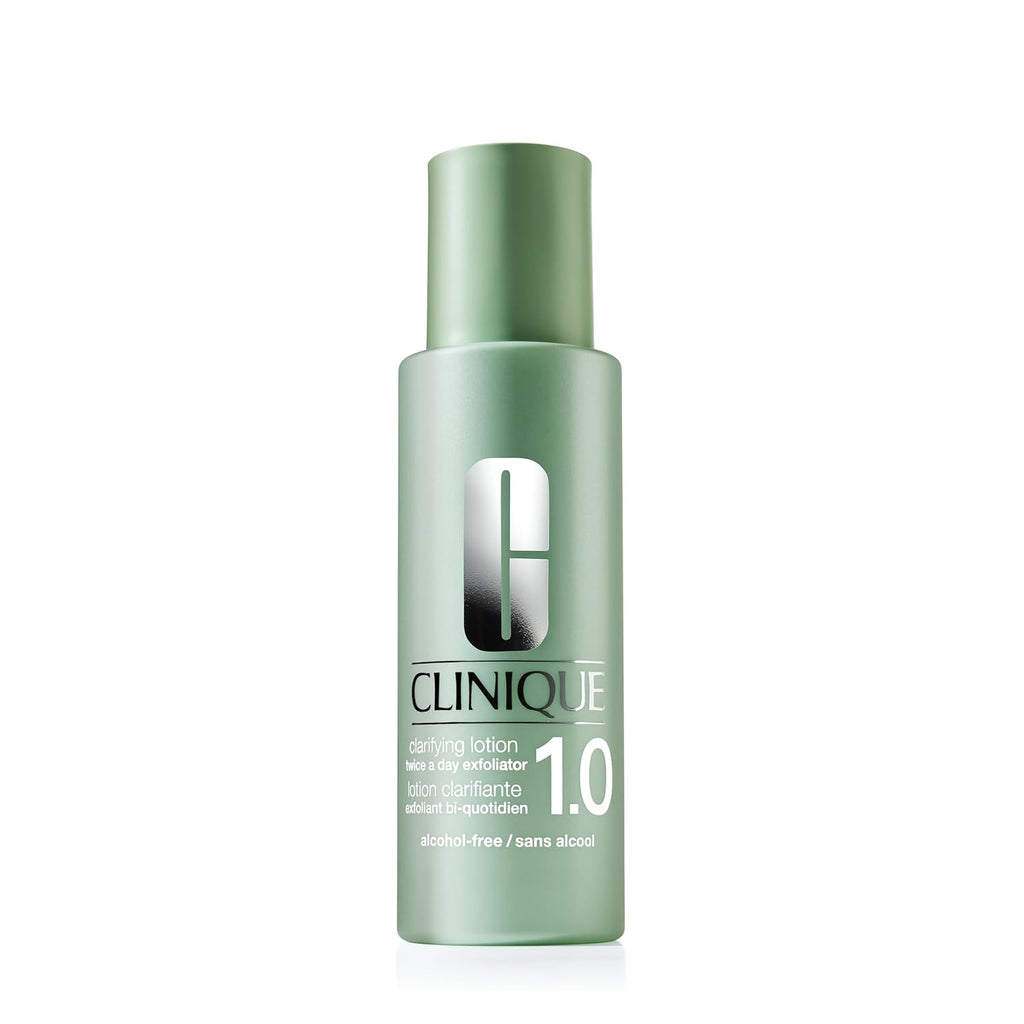 Buy now Clinique 3-Step Clarifying Lotion Face Exfoliator 1.0 | For Sensitive Skin | Toner With Witch Hazel + Salicylic Acid | Alcohol Free 6.7 Fl Oz (Pack of 1) at indiglob india