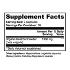 Morvyn Lemeli Beetroot 1300mg,Beet Root Capsules, 60 Capsules