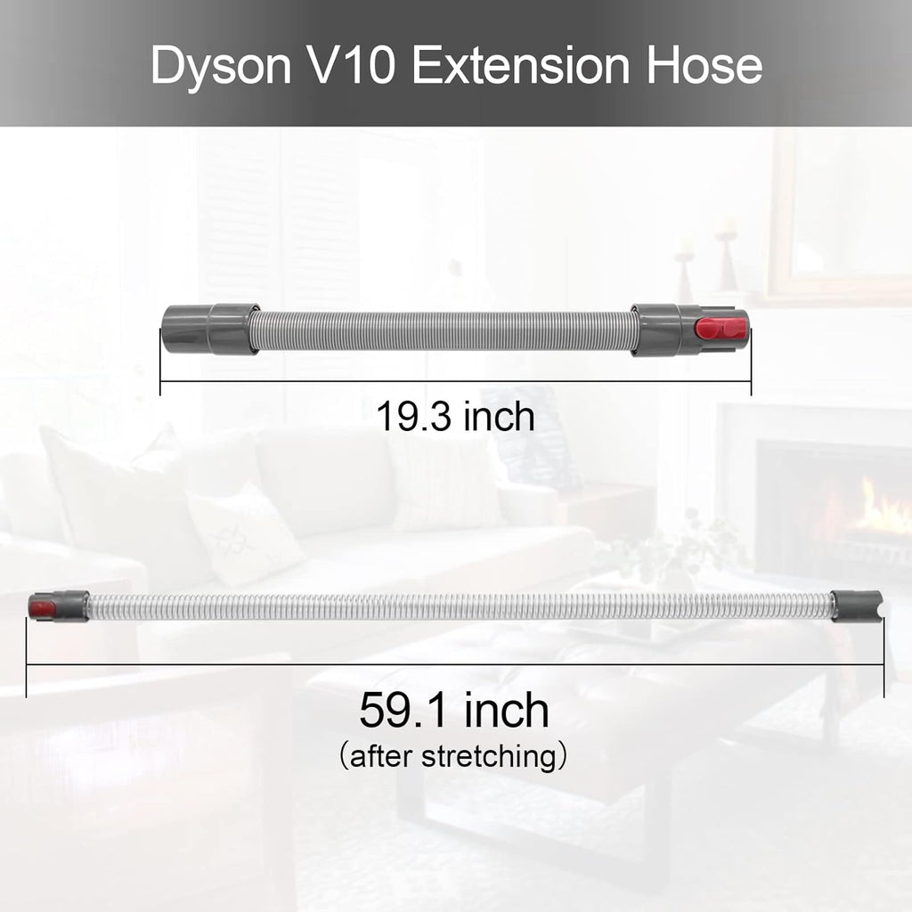 Buy now Attachments Tools Kit Compatible with Dyson V15 V12 V11 V10 V8 V7 Cordless Stick Vacuum Cleaner Accessory Replacement Including Flexible Hose, Crevice Tool, Mattress Tool, Stiff Dust Brush at indiglob india