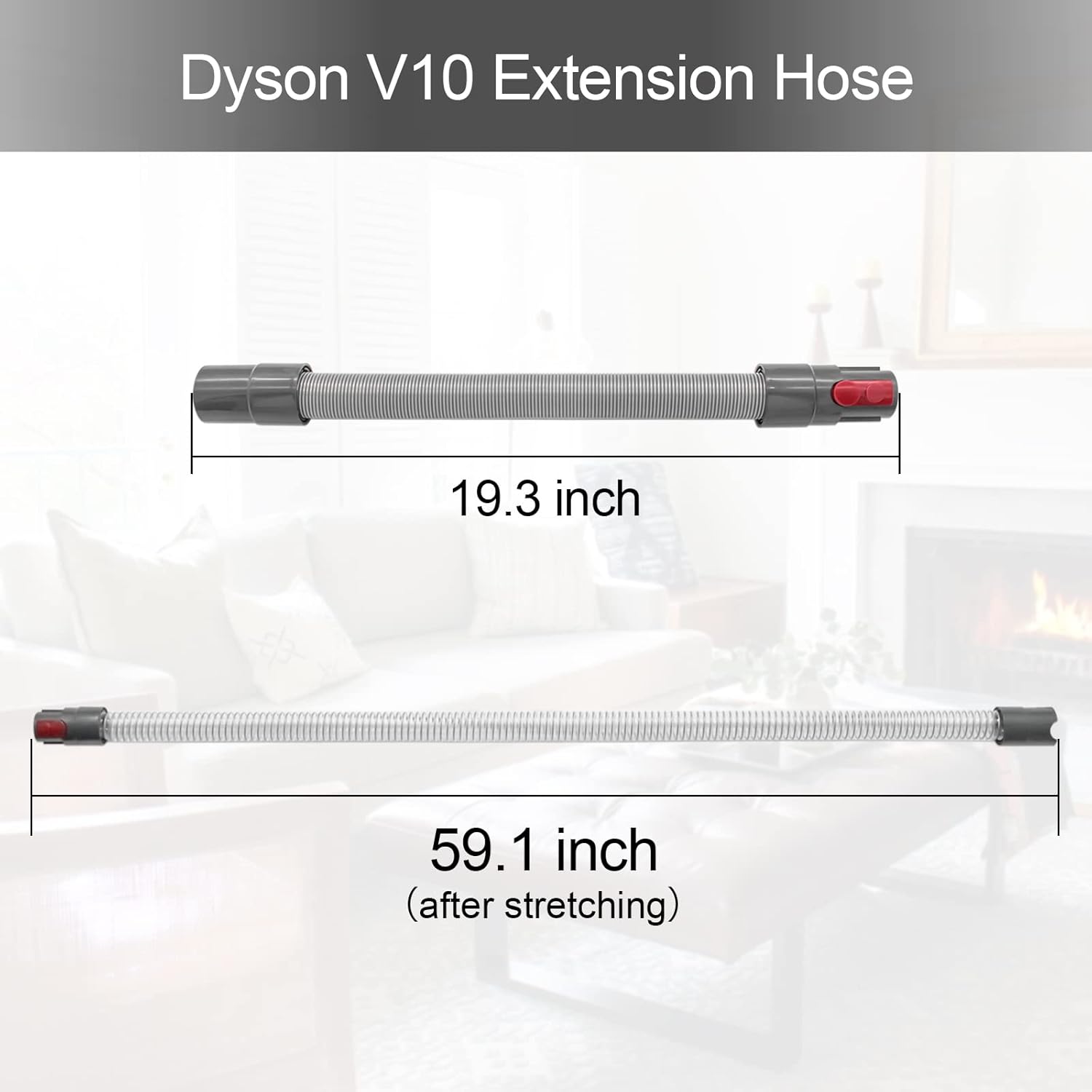Buy now Attachments Tools Kit Compatible with Dyson V15 V12 V11 V10 V8 V7 Cordless Stick Vacuum Cleaner Accessory Replacement Including Flexible Hose, Crevice Tool, Mattress Tool, Stiff Dust Brush at indiglob india