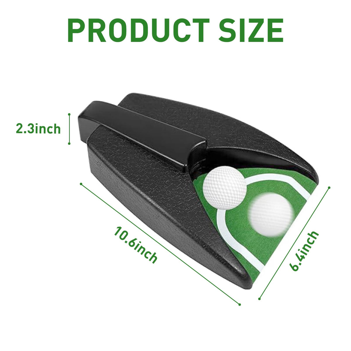 Golf Ball Return Putting Unit, Indoor Golf Putting Hole