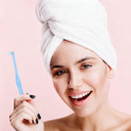4 PCS End Tuft Toothbrush Adult, Single End Tuft Brush, Soft Orthodontic Toothbrushes for Braces, Small Soft Head for Tiny Hard-to-Reach Areas Detail Cleaning, Individually Wrapped