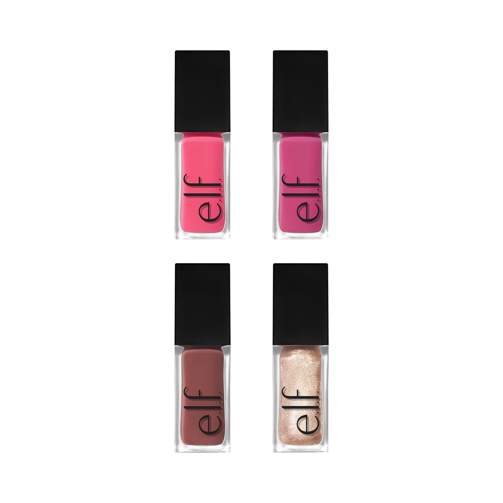 Buy now e.l.f. Glow Reviver Plumping Lip Oil Kit, Nourishing Tinted Lip Oils For A High-Shine Finish, Infused With Jojoba Oil, Vegan & Cruelty-Free, 4 Shades at indiglob india