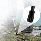 8Pcs Trekking Pole Tips Replacement Protectors, Rubber Feet for Hiking Pole Tips Rubber Tips for Walking Sticks Tips Accessories, Fits Most Standard Walking Sticks Shock Absorbing(11mm Hole Diameter)