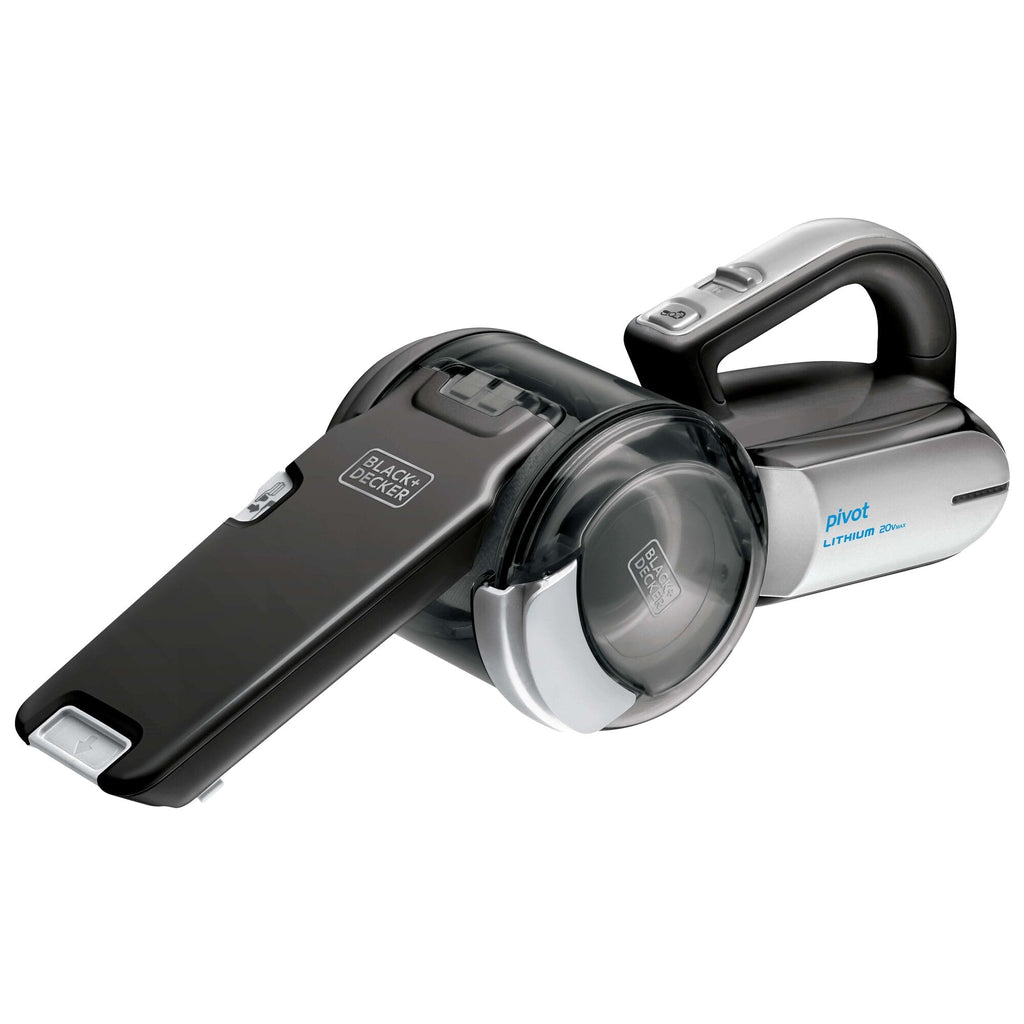 Buy now BLACK+DECKER dust buster PIVOT VAC Handheld Vacuum Cordless, Car Vacuum Portable Rechargeable, Extendible Crevice Tool and 200 Degree Pivoting Nozzle, Strong Suction, Lightweight (BDH2000PL) at indiglob india