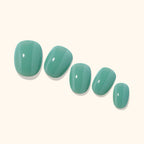 Heyhae Semi Cured Gel Nail Strips - Hey, Heart by the Ocean